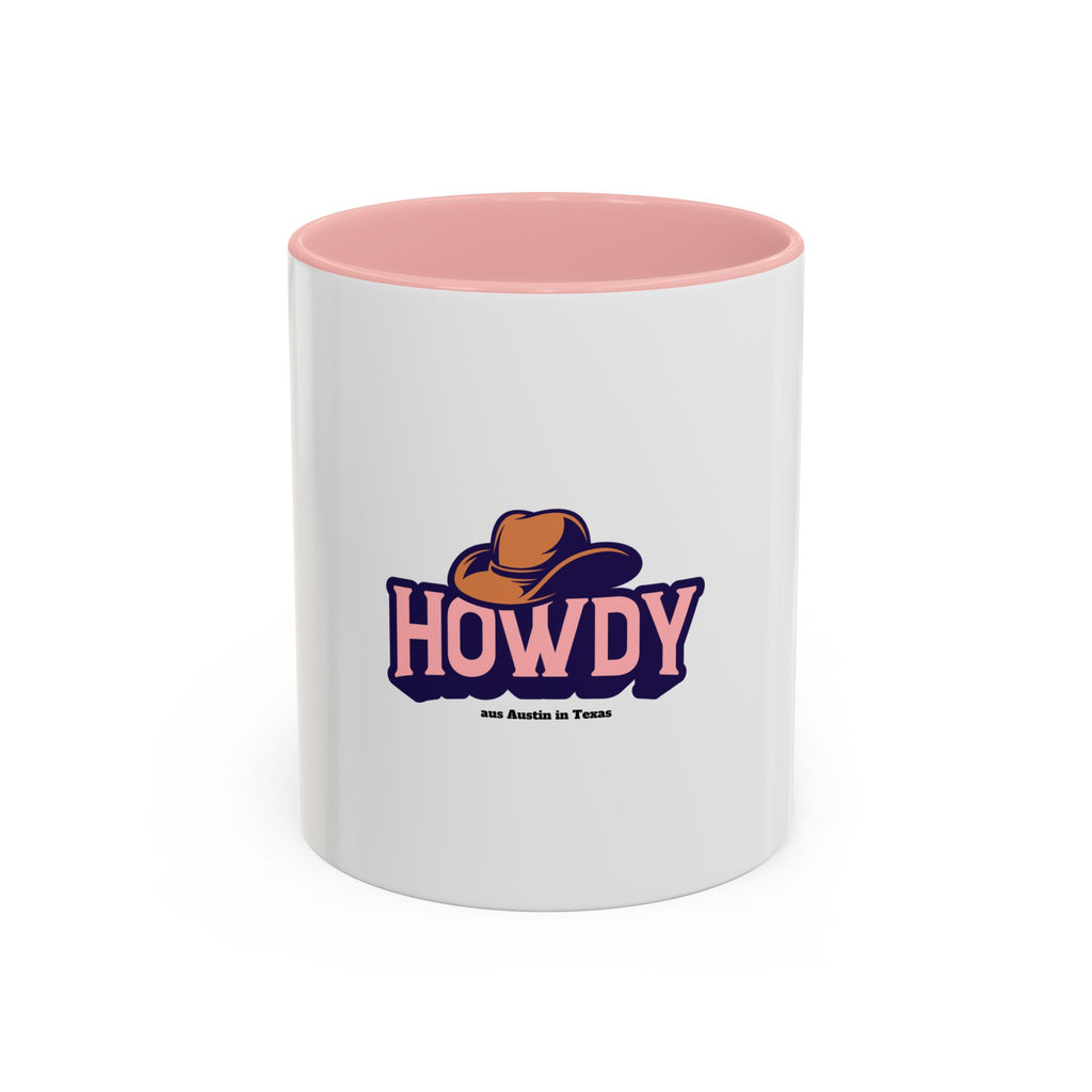 Howdy Cowboy Coffee Mug — Texas Western Accent Mug (11/15oz)