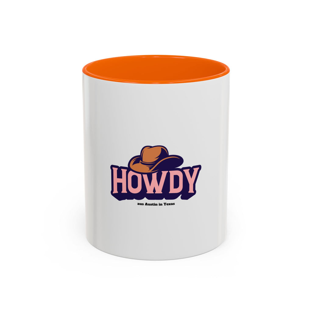 Howdy Cowboy Coffee Mug — Texas Western Accent Mug (11/15oz)