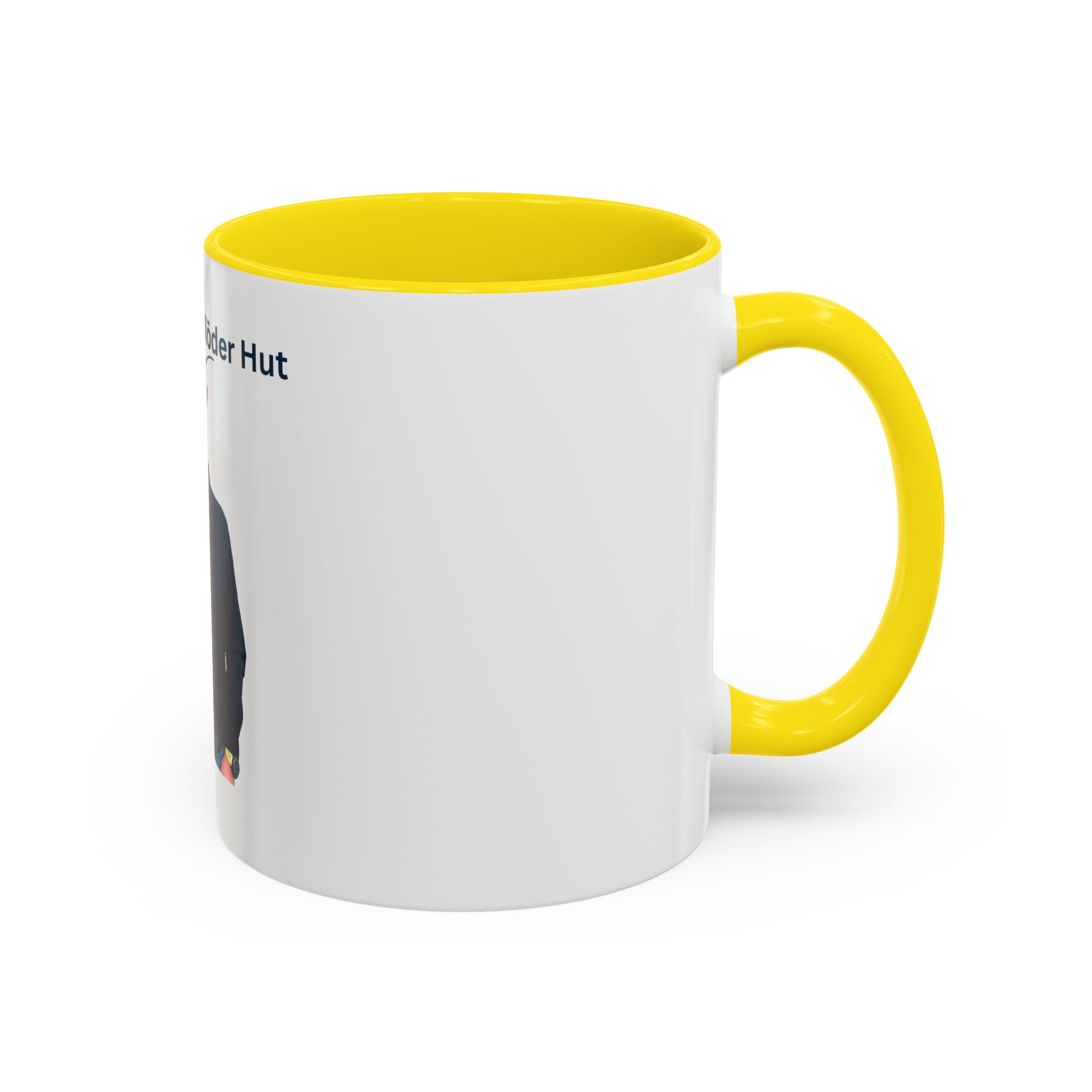 Cowboy Photo Mug with “Blöder Hut” - USA PRINT ONLY!