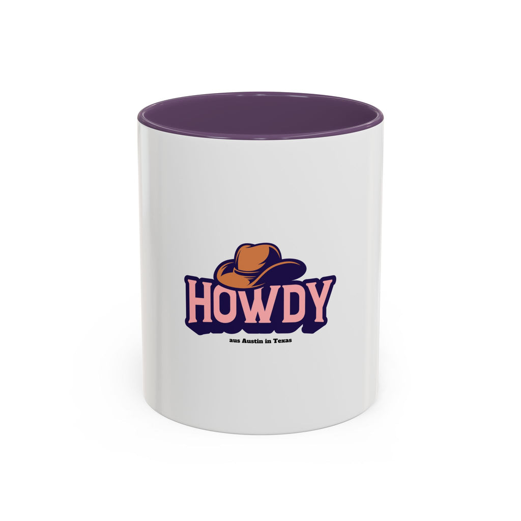 Howdy Cowboy Coffee Mug — Texas Western Accent Mug (11/15oz)