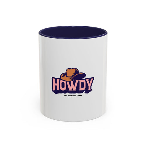 Howdy Cowboy Coffee Mug — Texas Western Accent Mug (11/15oz)