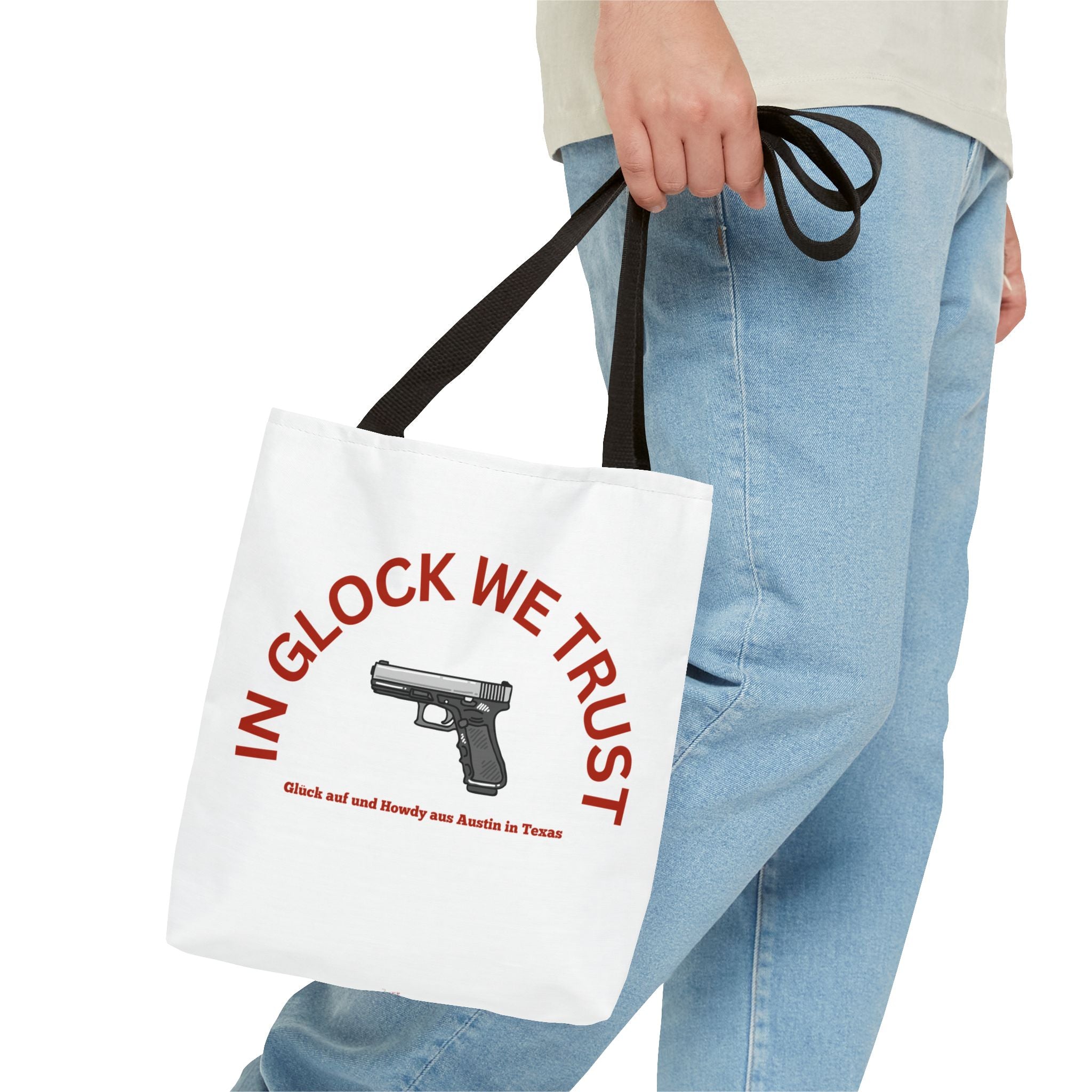 Tote Bag — "In Glock We Trust"
