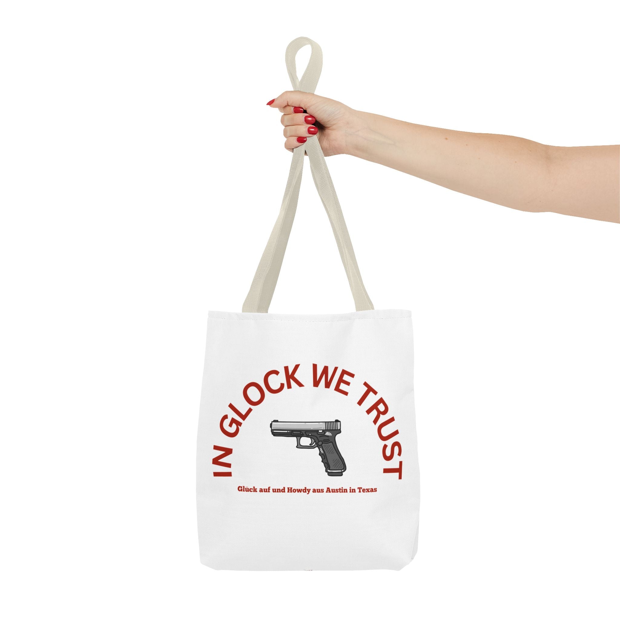 Tote Bag — "In Glock We Trust"