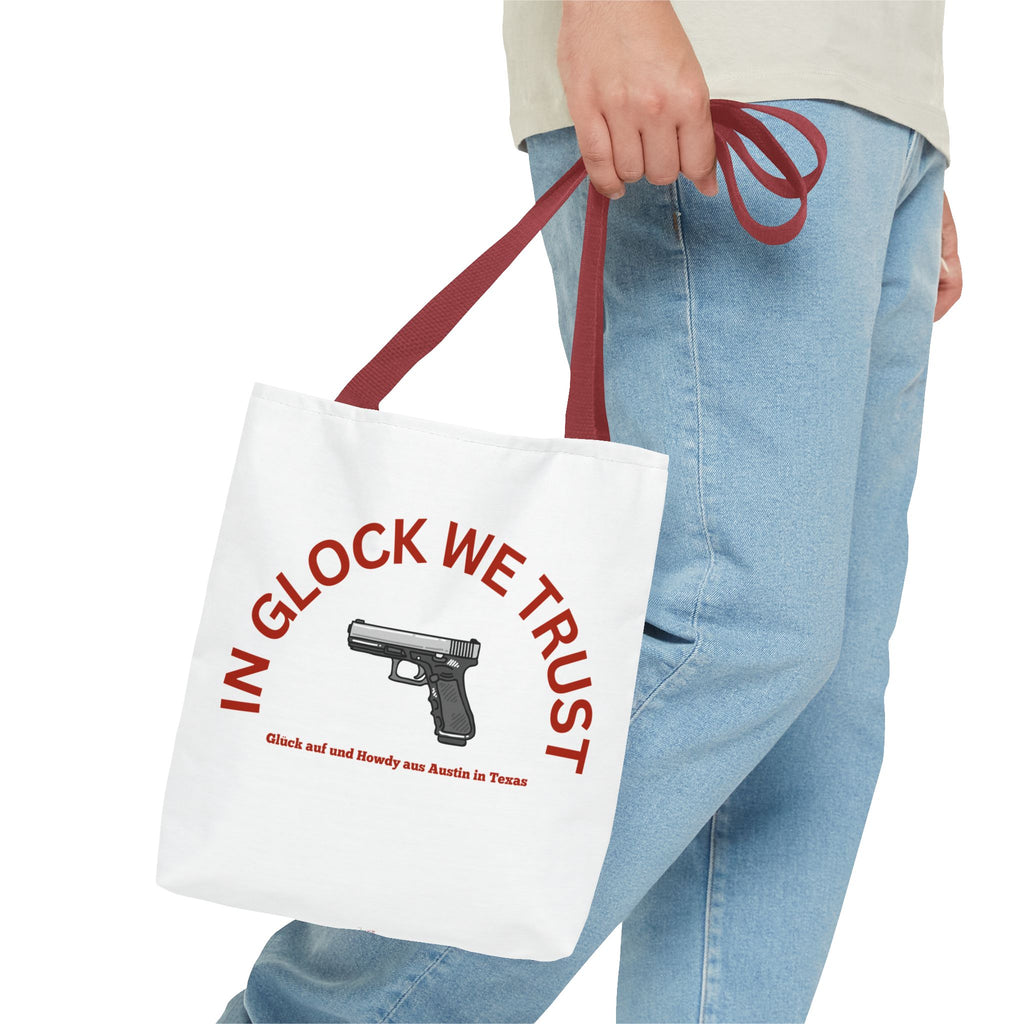 Tote Bag — "In Glock We Trust"